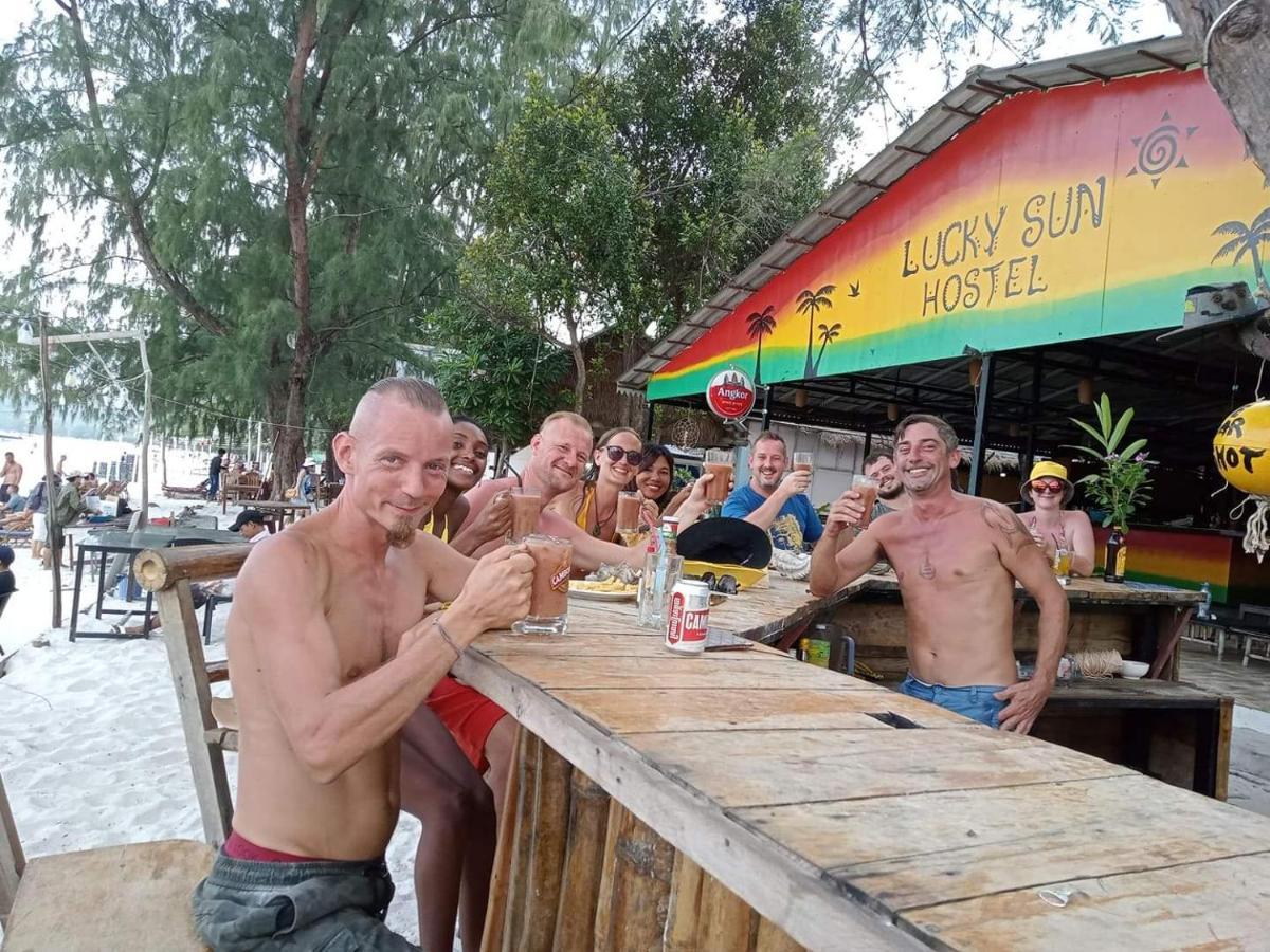 Lucky Sun Saracen Bay Hostel Koh Rong Sanloem Εξωτερικό φωτογραφία